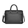 Сумка для ноутбуків WIWU Master Fingerprint Lock Brief 16", Black