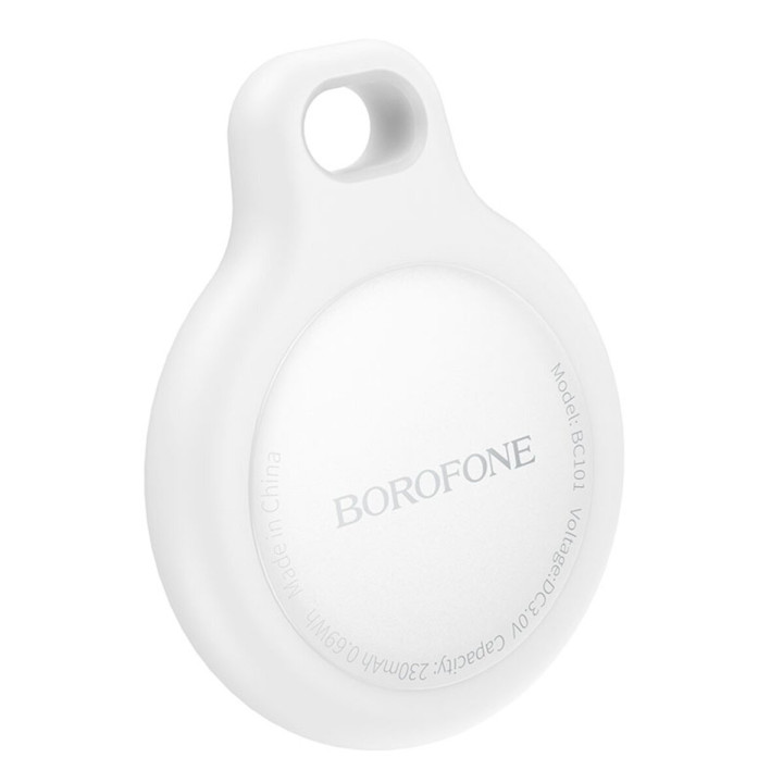 Брелок-трекер для ключей BOROFONE BC101, White