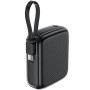 Зовнішній акумулятор Power Bank ACEFAST M15-10000 PD20W with cable Type-C 10000mAh, Black