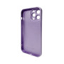 Чехол AG Glass Matt Frame Color для iPhone 13 Pro Max, Light Purple