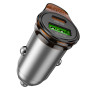 Автомобільний зарядний пристрій HOCO NZ16A 43W, Grey