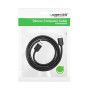 Data-Кабель UGREEN US102 USB 2.0 1m, Black