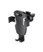 Автодержатель для телефона BOROFONE BH55 Fenix air outlet gravity holder, Black
