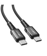 Data - Кабель ACEFAST C1-03  Type-C to Type-C 3A 1.2m, Black