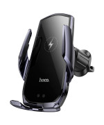Магнітний тримач для телефону HOCO CA202 Plus, Black Metal Gray