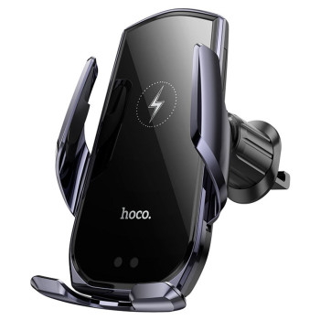 Магнітний тримач для телефону HOCO CA202 Plus, Black Metal Gray
