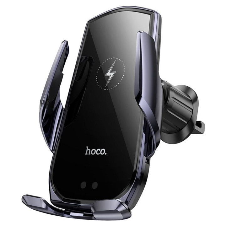 Магнітний тримач для телефону HOCO CA202 Plus, Black Metal Gray