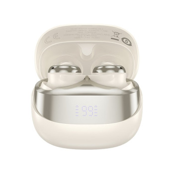 Бездротові Bluetooth навушники HOCO EW200 400 mAh, Milky White