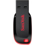 Флешка Flash SanDisk USB 2.0 Cruzer Blade 16Gb, Black / Red