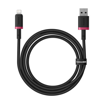 Data - кабель Baseus Dura USB to Lightning 1m, Red-Black