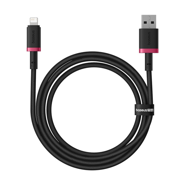 Data - кабель Baseus Dura USB to Lightning 1m, Red-Black