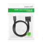 Видео кабель UGREEN HD106 HDMI to DVI Cable 2m, Black