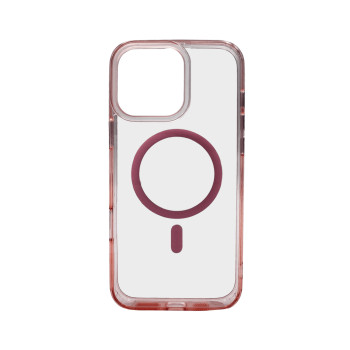 Чохол Cosmic Acrilyc Colorful Mag для iPhone 16, Pink