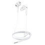 Наушники-гарнитура BOROFONE BM80 Pro Elegant wire-controlled earphones with microphone 1,2 м, White