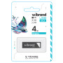 USB - флешка Wibrand USB 2.0 Stingray 4Gb, Grey
