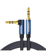 Аудіокабель UGREEN AV112 3.5mm 2m, Blue