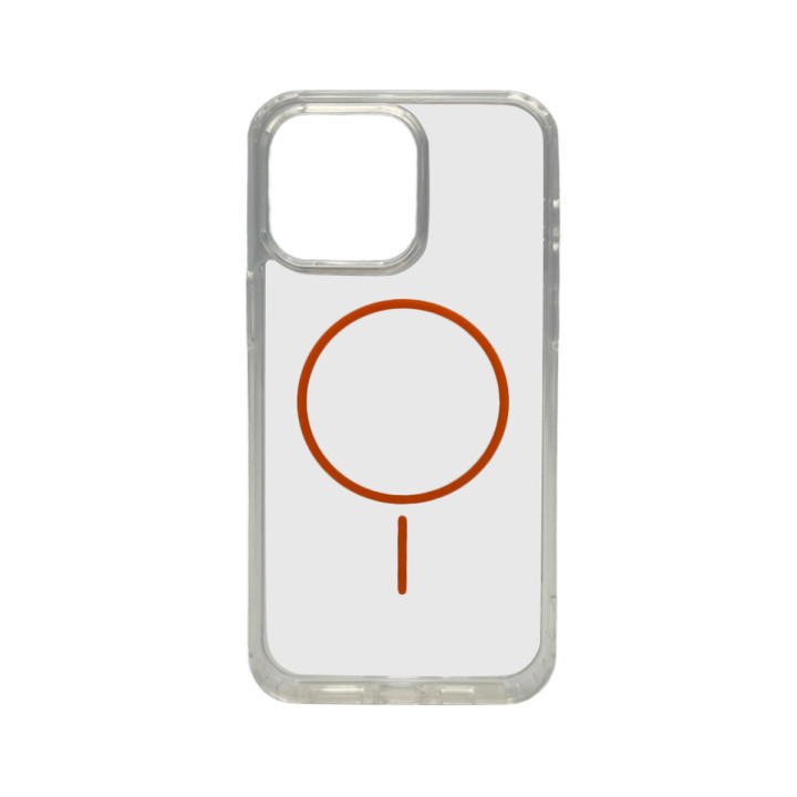 Чехол Cosmic Acrylic Thin Magnetic для iPhone 14 Pro, Orange