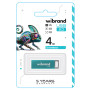 USB - флешка Wibrand USB 2.0 Chameleon 4Gb, Light Blue