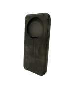 Чохол Leather Premium для Xiaomi Redmi 14C / Poco C75, Grey