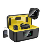 Беспроводная микрофонная система HOCO L17 Type-C (female) – Lightning (male) 600mAh, Black