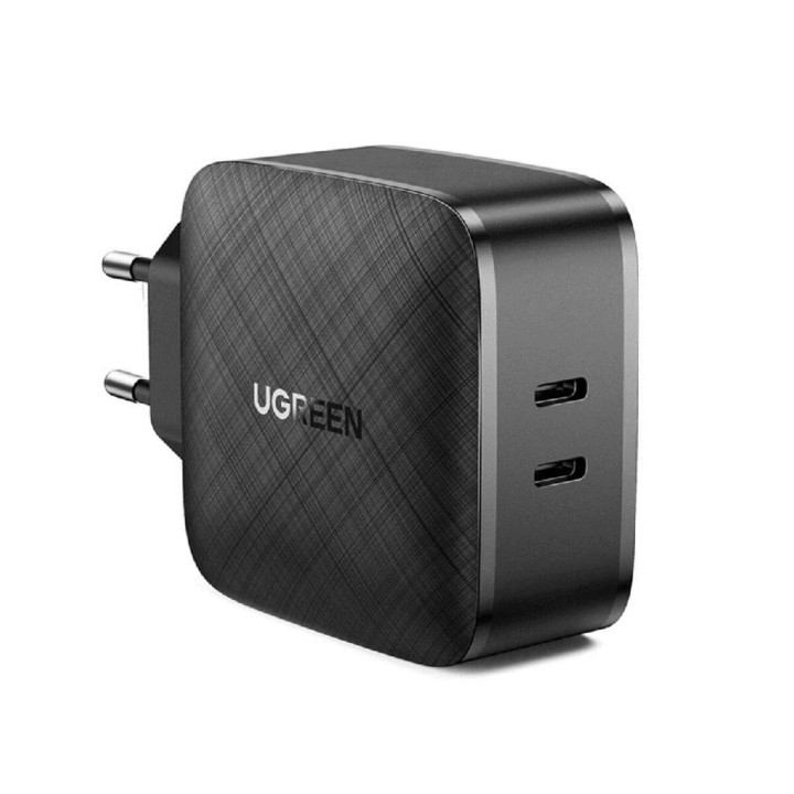 Мережевий Зарядний пристрій UGREEN CD216 UGR-70867 PD Fast Charger 66W EU, Black