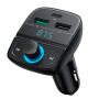 Автомобильное зарядное устройство с FM-модулятором UGREEN CD229 / TF Slot 31.5W, Black