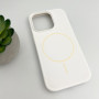 Чохол Cosmic Silicone Case Magnetic для iPhone 14 Pro, White