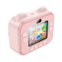 Дитяча камера HOCO DV204 Dual-camera 1200 mAh, Pink