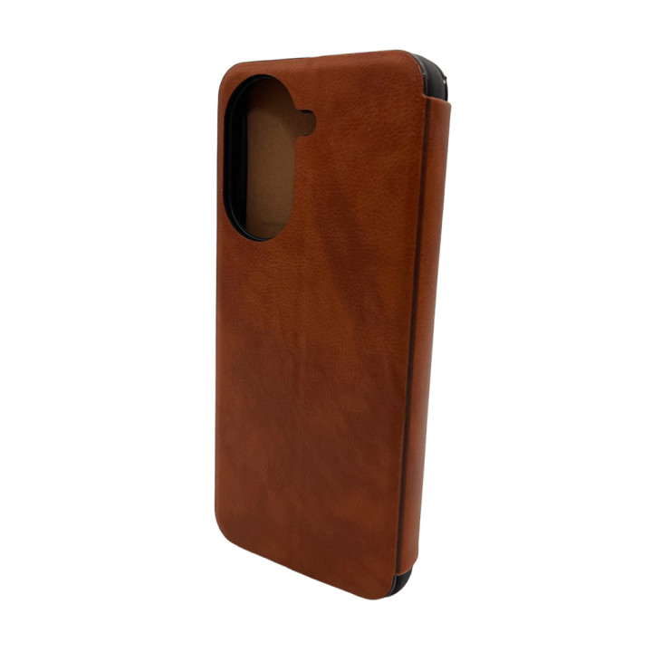 Чохол Leather Premium для Xiaomi Redmi A5 / Poco C71, Brown