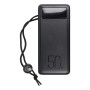 Зовнішній акумулятор Power Bank VEGER 56000 mAh PD130W/QC3.0 5A, black
