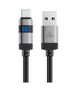 Data - Кабель ACEFAST C15-04 USB to Type-C 66W 1.2 м, Black