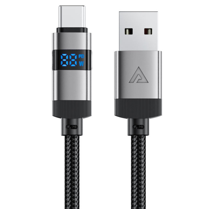 Data - Кабель ACEFAST C15-04 USB to Type-C 66W 1.2 м, Black