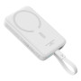 Внешний аккумулятор Power Bank Baseus Magnetic Mini Wireless 10000mAh 30W cable Type-C, Stellar White