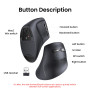 Беспроводная Bluetooth мышь UGREEN MU008, White