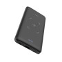 Внешний аккумулятор Power Bank HOCO J50 Surf 10000mAh с функцией беспроводной зарядки Qi, Black