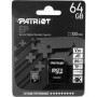 Карта пам'яті Patriot EP Series microSDXC (UHS-1 U3) 64Gb class 10, Black