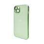 Чохол AG Glass Matt Frame Color для iPhone 13, Light Green