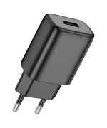 Сетевое зарядное устройство HOCO C134A 12 W  2.4 A, Black