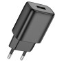 Мережевий зарядний пристрій HOCO C134A 12 W 2.4 A, Black