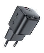 Сетевое зарядное устройство для ACEFAST A73 mini PD20W GaN Type-C 20W, Black