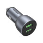 Автомобильное зарядное устройство UGREEN CD213 Fast Car Charger QC3.0 3А, Dark Blue