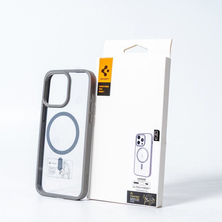 Чехол Spigen Magnetic Color для iPhone 16, Grey