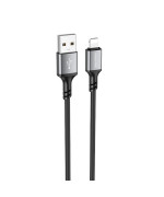 Data Кабель BOROFONE BX83 Lightning 2.4A 1m, Black