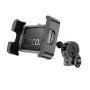 Велосипедный держатель HOCO H82 Vista bicycle для смартфонов 4.7" - 7", Metal Gray