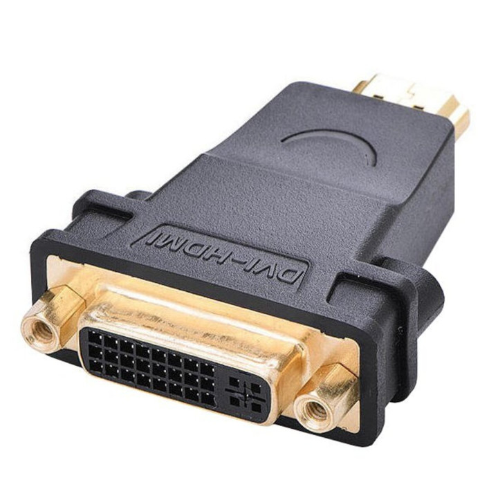 Адаптер UGREEN UGR-20123 HDMI Male to DVI (24+5) Female, Black