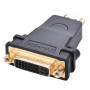 Адаптер UGREEN UGR-20123 HDMI Male to DVI (24+5) Female, Black