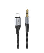 Аудио-кабель HOCO UPA26 AUX to Lightning 1m, Black