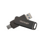 USB флешка Patriot Gen 1 Rage R550 USB 3.2 + Type-C 128GB, Black