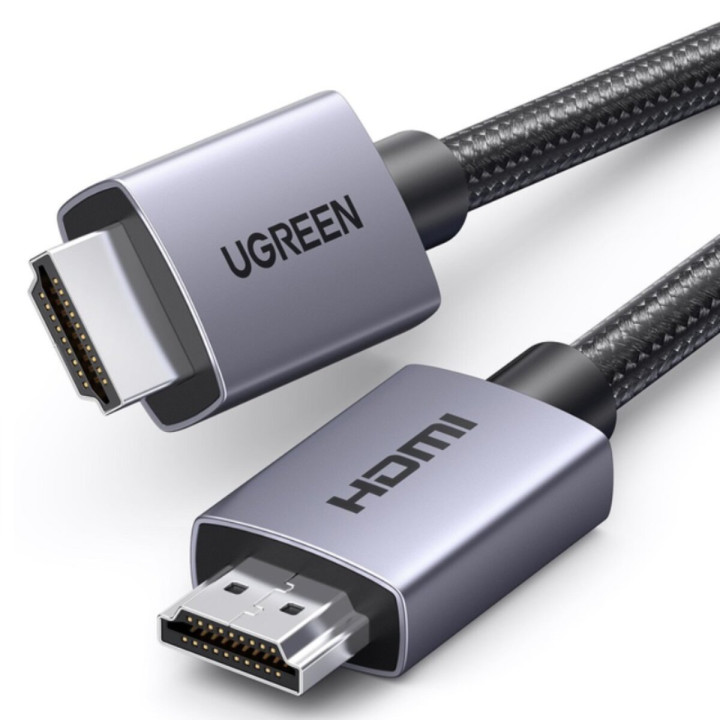 Видео кабель UGREEN HD153 HDMI to HDMI 4K 1m, Black