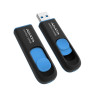 USB флешка Flash Drive A-DATA UV 128 USB 3.2 64Gb, Black / Blue